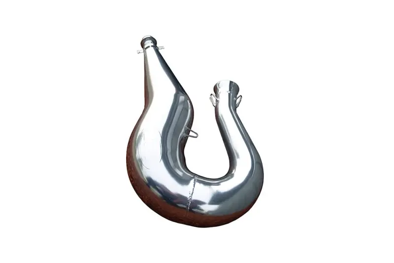 Straightline Single Pipe Ceramic Coated (03 Requires Spi Muffler & Brp Graphoil 514-053-812) 10+Hp Gain 1