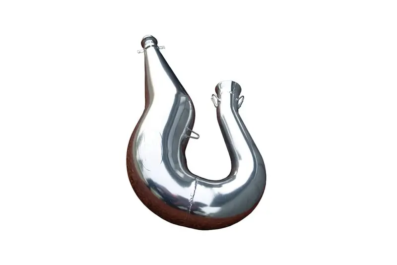 Straightline Single Pipe Ceramic Coated (03 Requires Spi Muffler & Brp Graphoil 514-053-812) 7Hp Gain 1