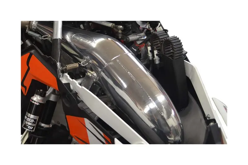 Straightline Single Pipe - Ceramic Coated 16+ Hp Gain / 14Lbs Weights Savings 2