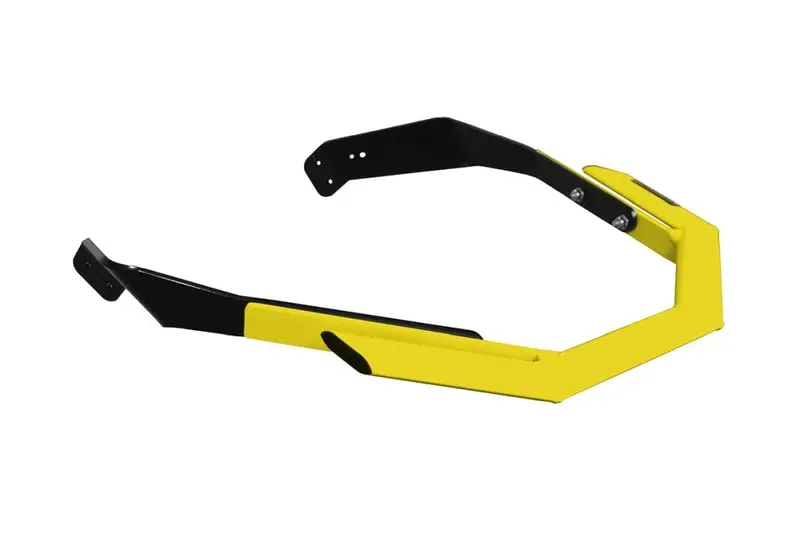Straightline Sport Series Front Bumper - Yellow 183-227-Flo Yellow 1