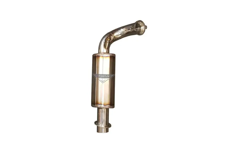 Straightline Ultra-Light Muffler - Stainless 11Lbs Weight Savings 132-148 1