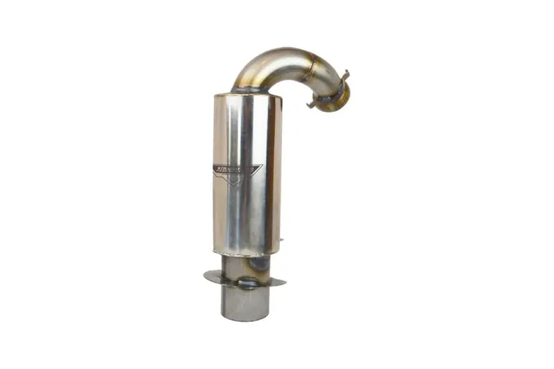 Straightline Ultra-Light Race Muffler Stainless Steel 2 Hp 13 Lb Weight Savings 1