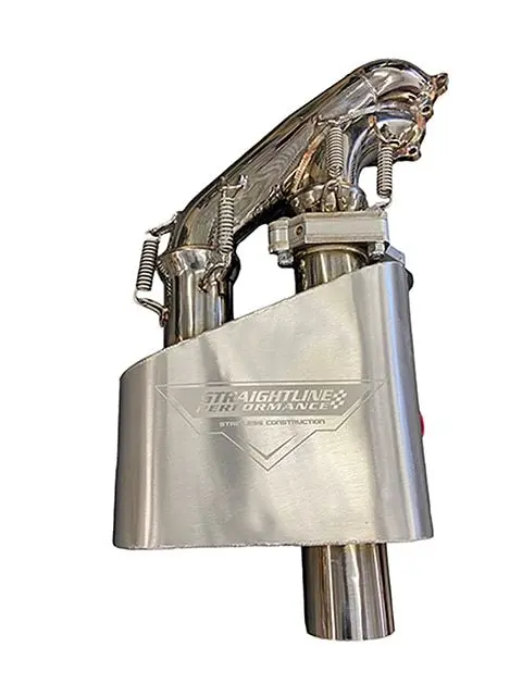 Straightline Vari-Sound Muffler 3Hp Gain / 3 Lb. Savings 134-201 1