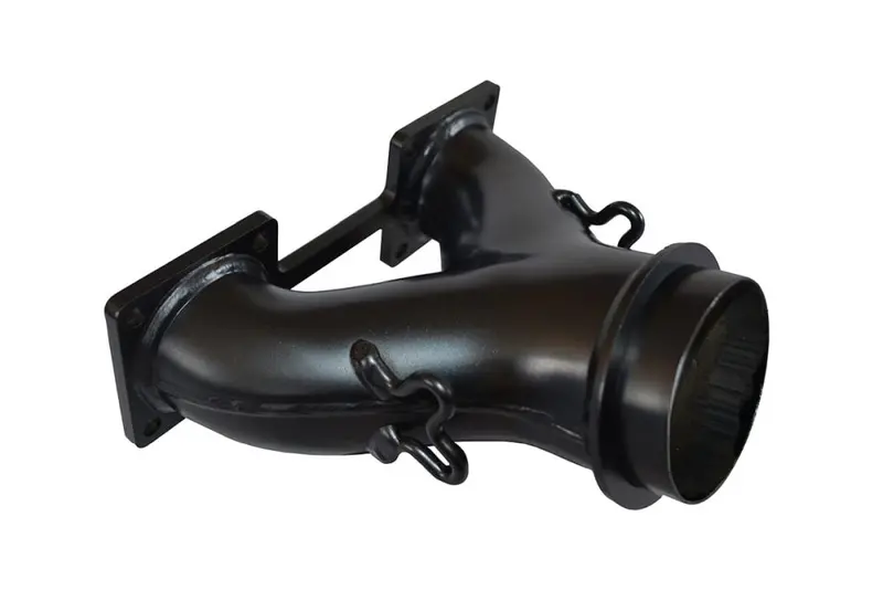 Straightline Y-Pipe High Temp Black 2Hp Gain 134-138 1