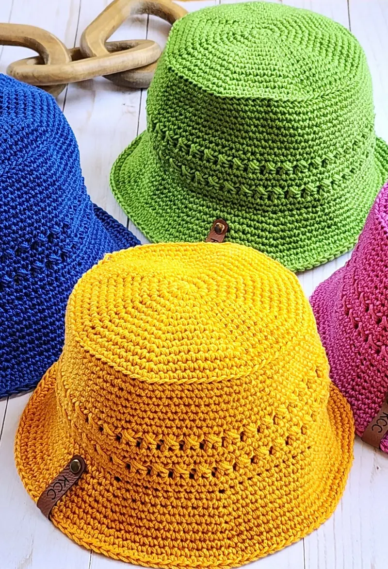 Summer City Bucket Hat (Crochet) 2