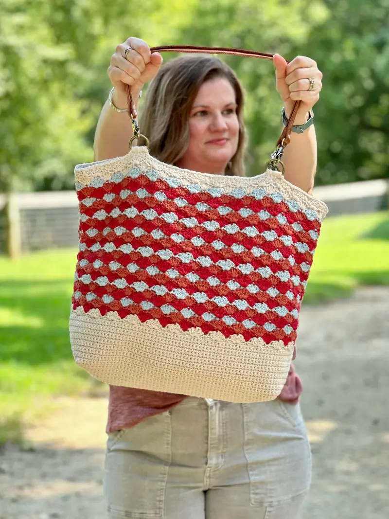 Summer Pop Crochet Tote (Crochet) 1