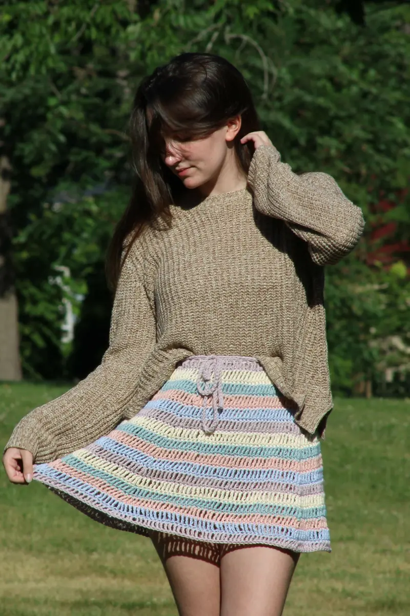 Sunbeam Skirt (Crochet) 1