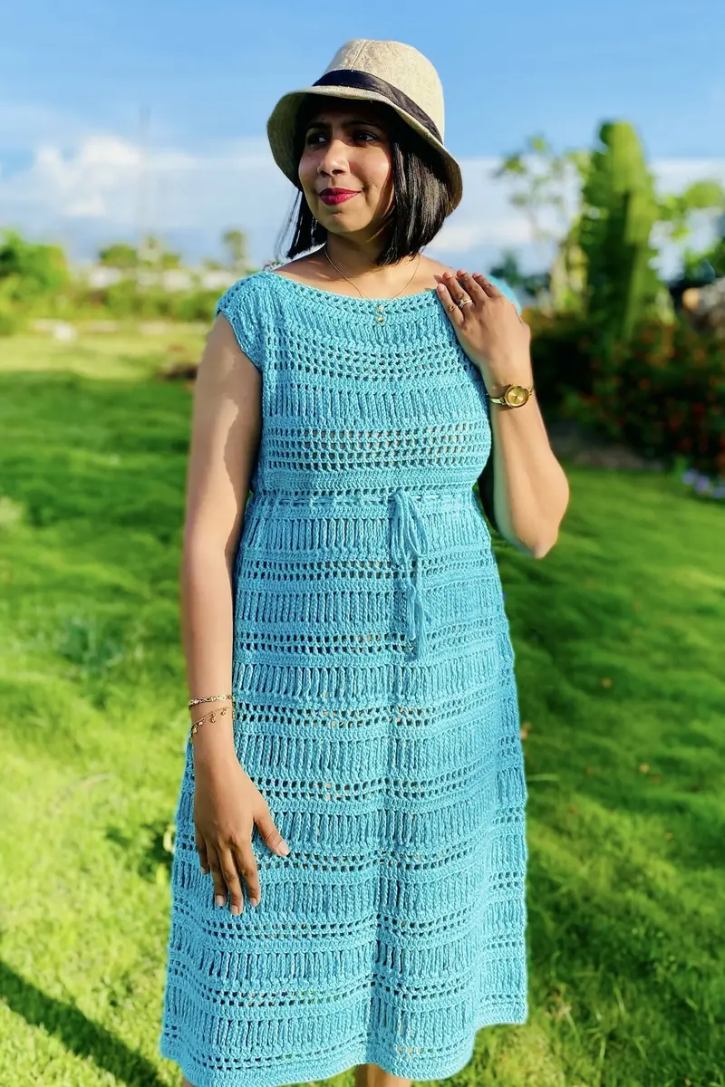 Sunkissed Summer Dress (Crochet) 1