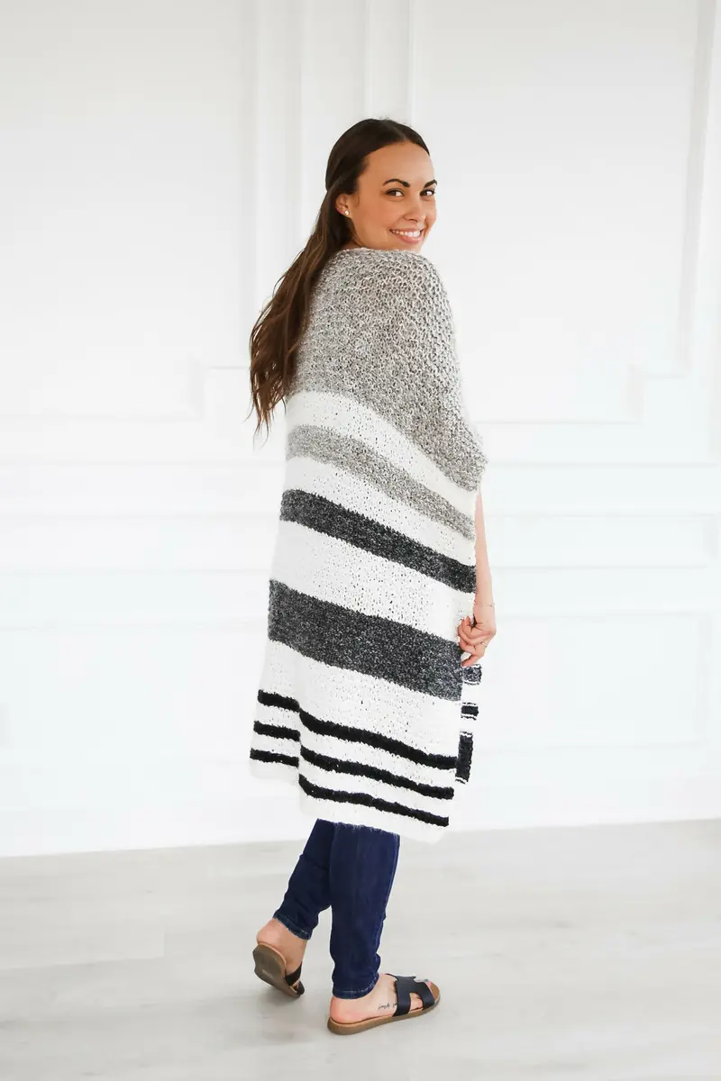 Sunrise Poncho (Knit) 1