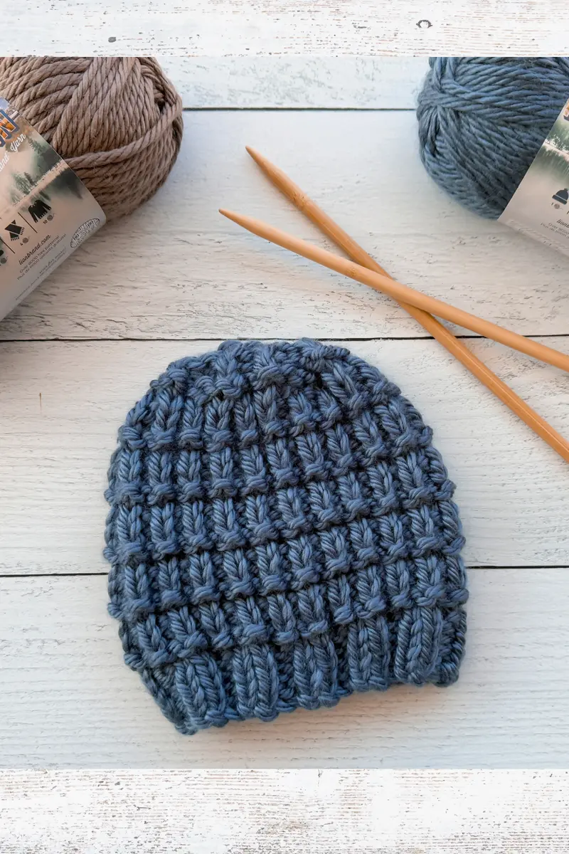 Super Bulky Knit Hat (Knit) 1