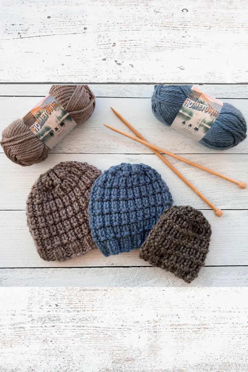 Super Bulky Knit Hat (Knit) 2