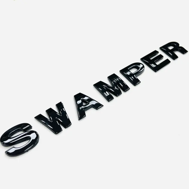Swamper Badge Gloss Black 1