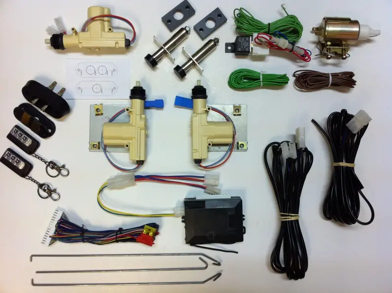 T4 3Dr & Tailgate Central Locking Kit With Keyless Entry 1