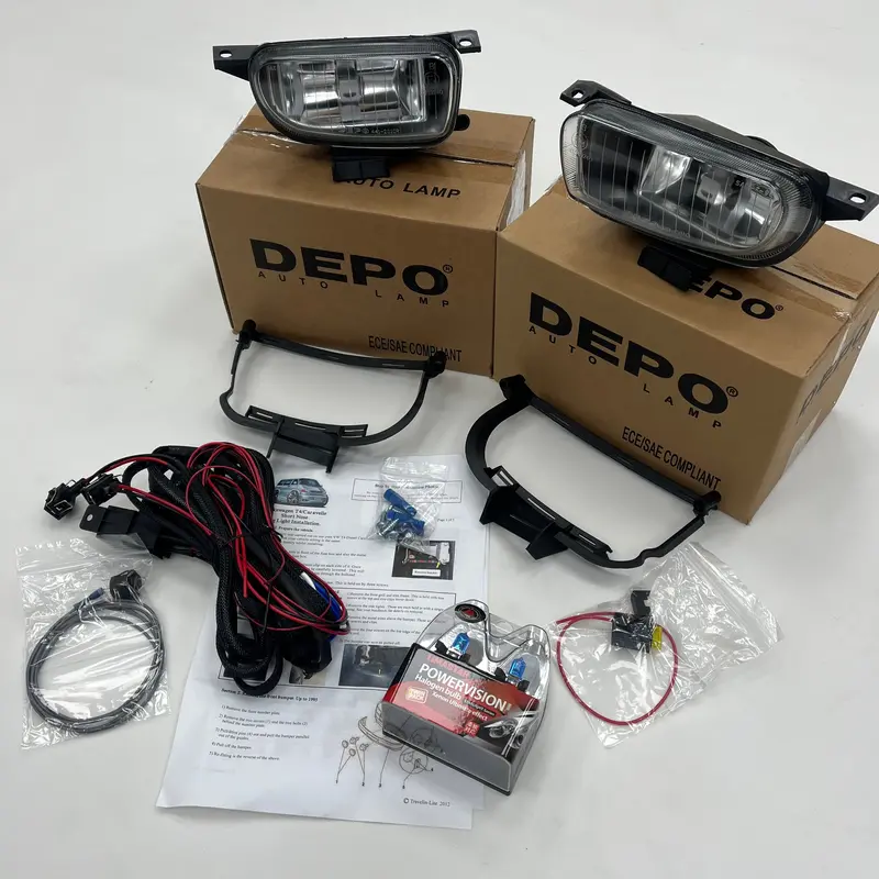 T4 Long Nose (1996 - 2003) Complete Fog Light Kit 2