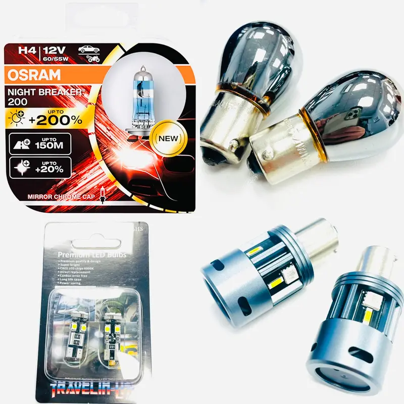 T5.1 Facelift Headlight Bulbs Upgrade Kit (2010-2015) Osram Night Breaker 200 1