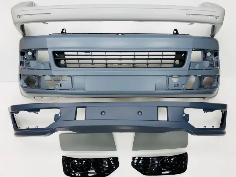 T5.1 Front & Rear Smooth Primed Bumpers, Sportline Lower Spoiler Great Quality 1