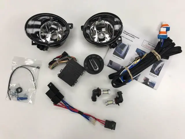 T5.1 Led Fog Light Kit & Auto Headlight Switch & Module 1