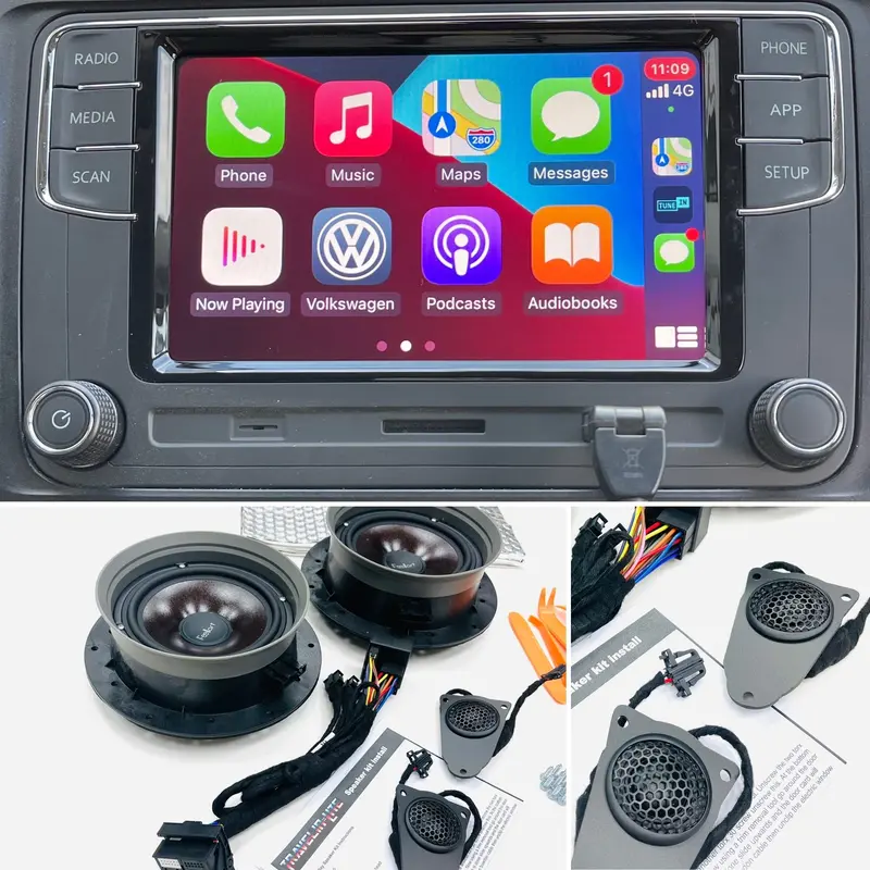 T5.1 Rcd360 + Headunit / Jbl Plug & Play Speaker Kit 1