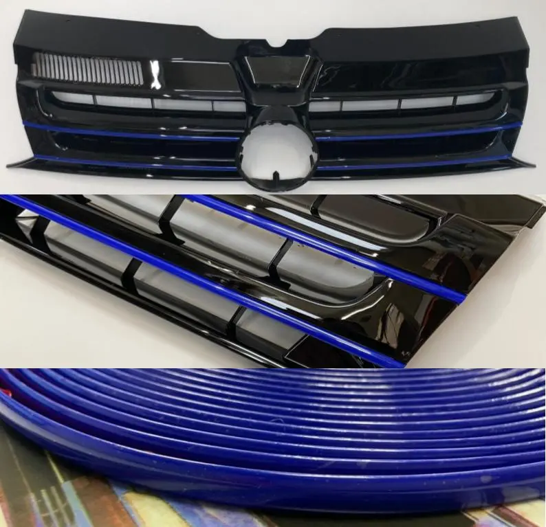 T5.1 Sportline Grille Blue Styling Strip Only 10-15 Brand New 1