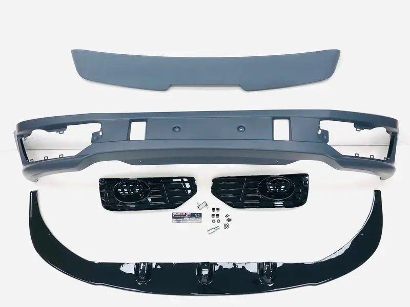 T5.1 Sportline Lower Spoiler, Gloss Black Splitter, Tailgate Spoiler 1