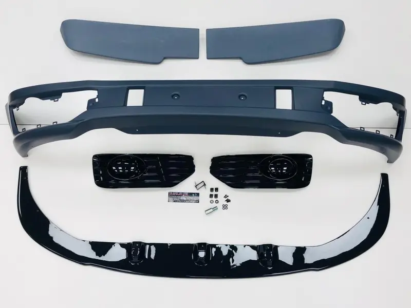 T5.1 Sportline Lower Spoiler, Gloss Black Splitter, Twin Rear Spoiler 1
