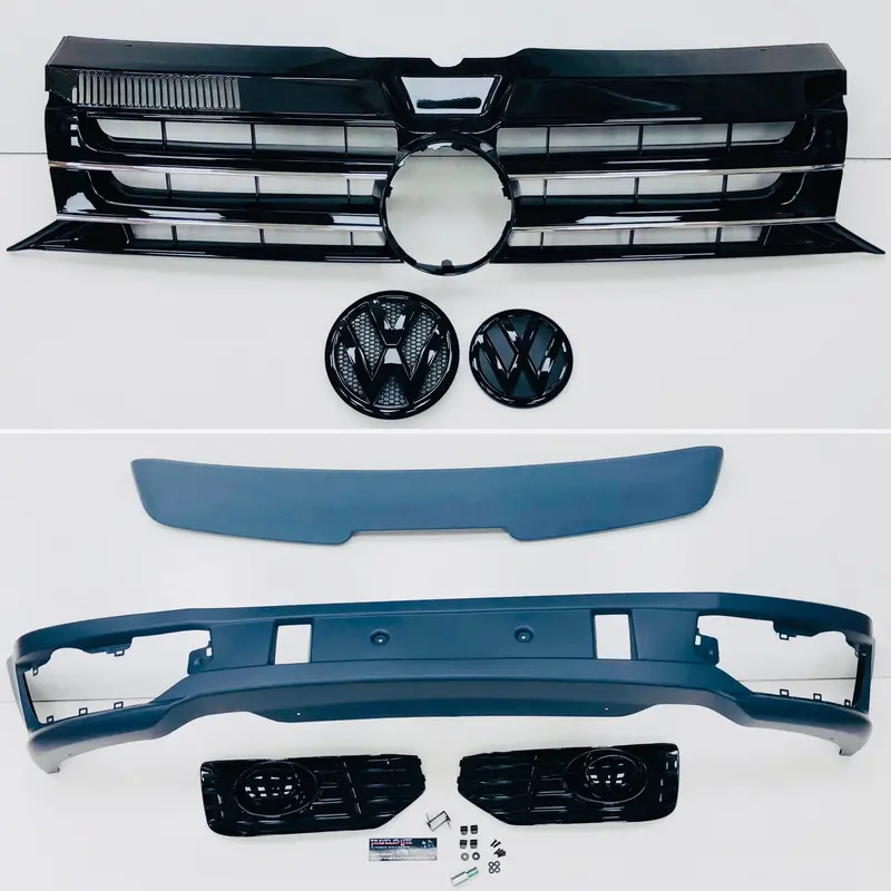 T5.1 Sportline Lower Spoiler Grille & Tailgate Spoiler Transporter 10-15 1