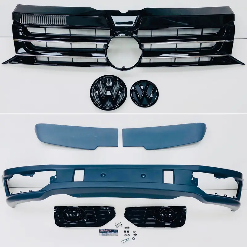 T5.1 Sportline Lower Spoiler Grille & Twin Rear Spoiler Transporter 10-15 1