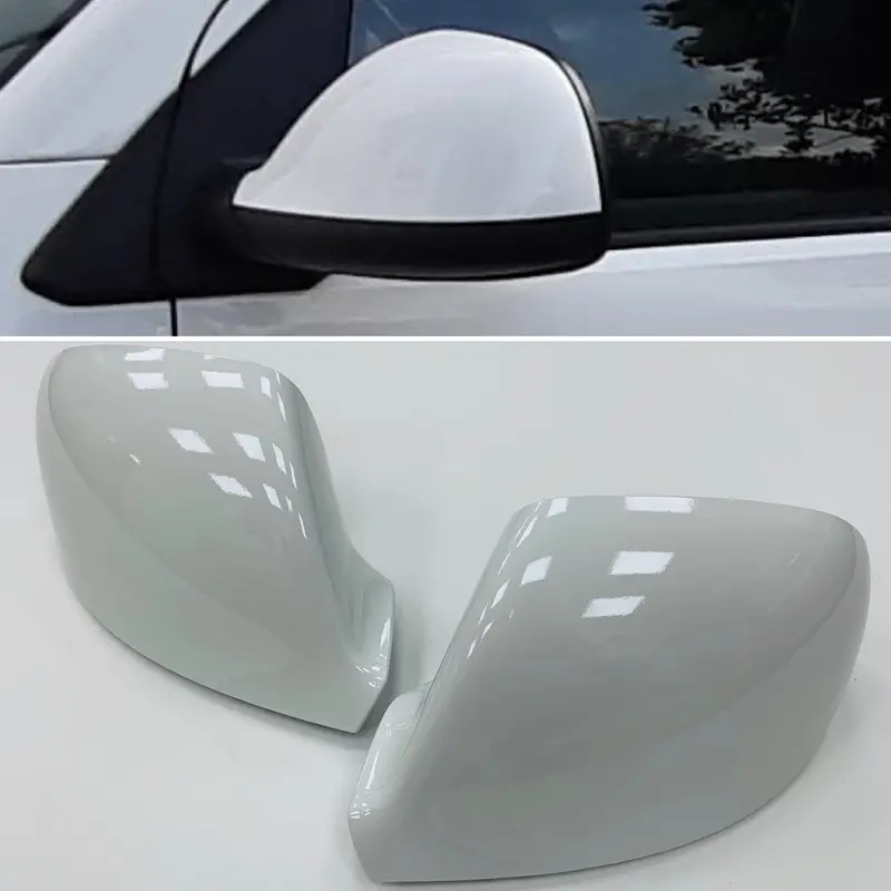 T5.1 T6 T6.1 Candy White Mirror Covers / Caps Pair 1