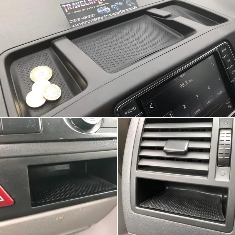 T5.1 Transporter Dash Mats Rubber Inserts Genuine X6 Brand New 1