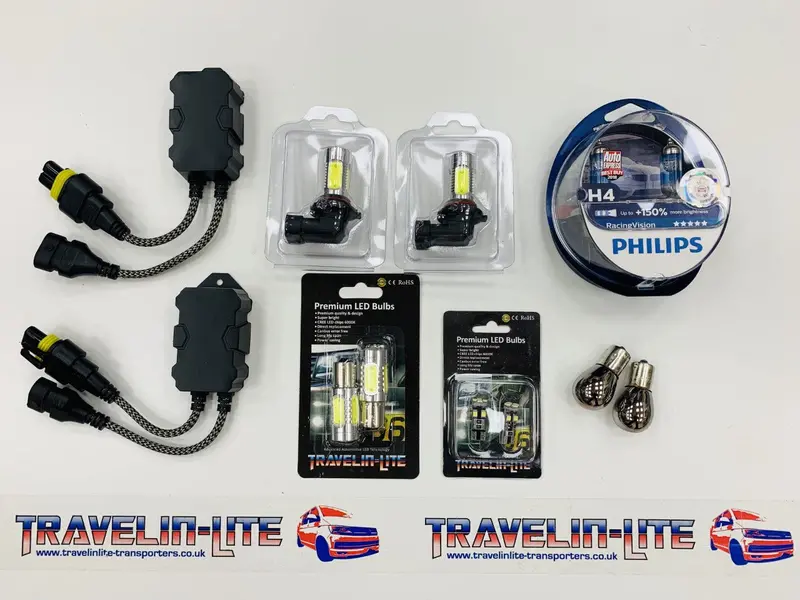T5.1 Upgraded Headlight Bulb Kit & Led Fog Upgrade 10-15 Brand New 1