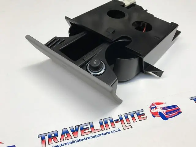 T5 Genuine Cup Holder Complete Unit 12V Replacement 03 - 15 Brand New 1