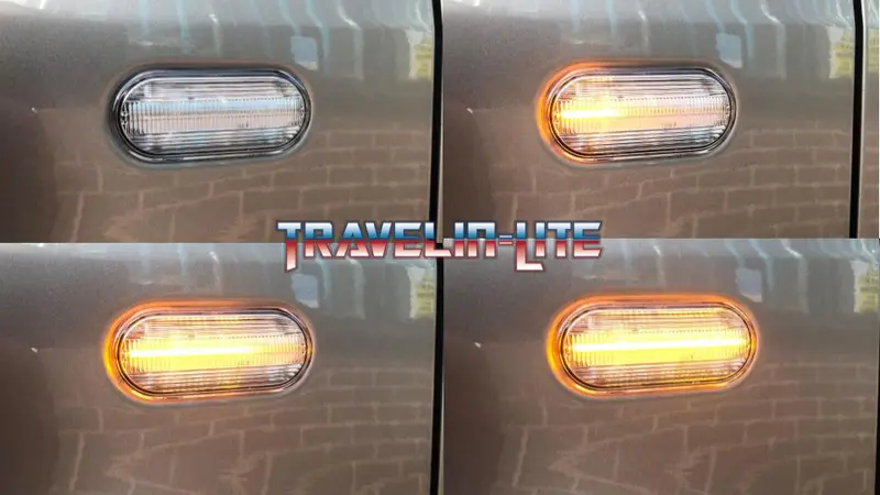 T5 & T5.1 Dynamic Side Repeaters. Transporter , Caddy , Golf . Chrome & Smoked 2