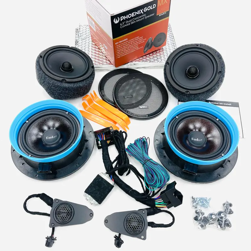 T5 T5.1 Jbl Plug And Play Speaker Kit With Jbl Plug And Play Rear Speaker Kit & Custom Pods 1