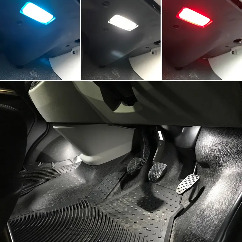 T5 T5.1 T6 T6.1 Led Footwell Lights Upgrade Kit & Trim Removal Kit (Colour Changing) 1