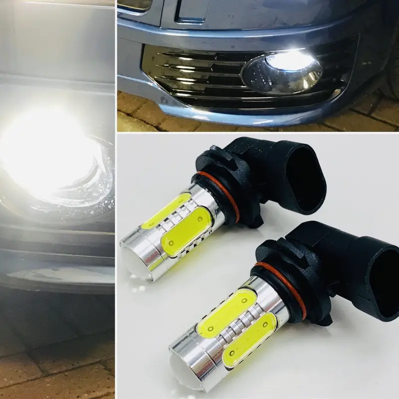 T5 T5.1 White Led Fog Light Bulbs Hb4 9006 1