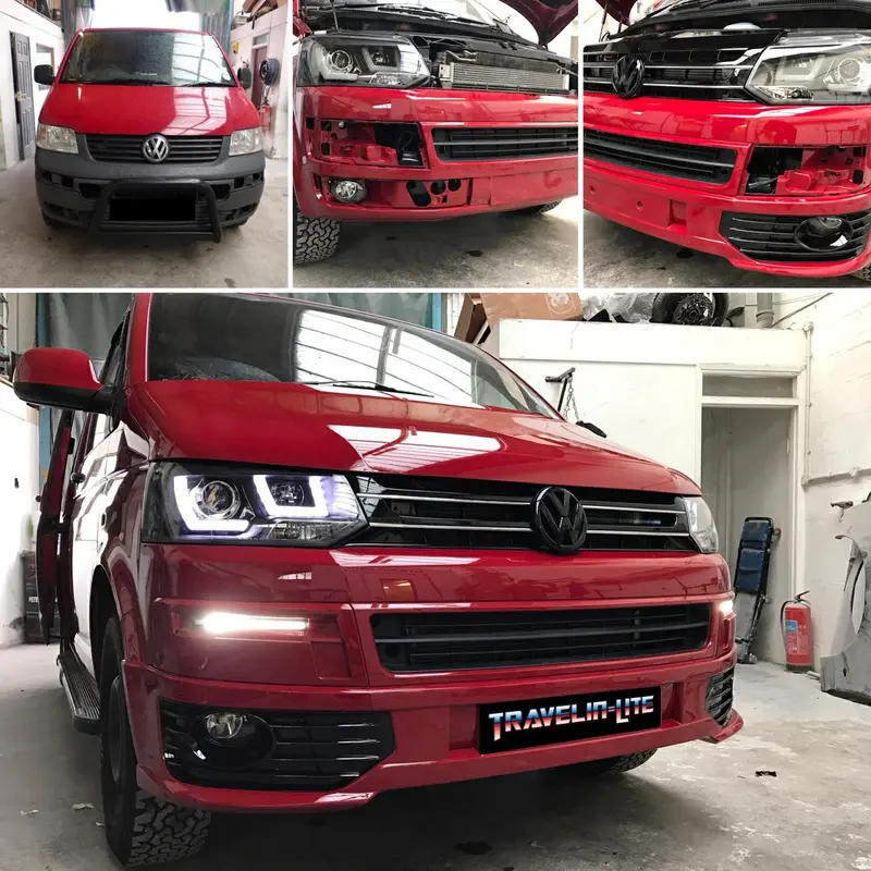 T5 To T5.1 Premium Facelift Kit (Light Bar Headlights) 1