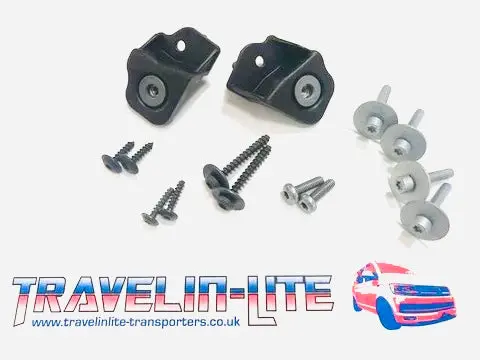T5 To T5.1 Transporter Facelift Front Panel & Headlight Fixings Genuine Parts 1