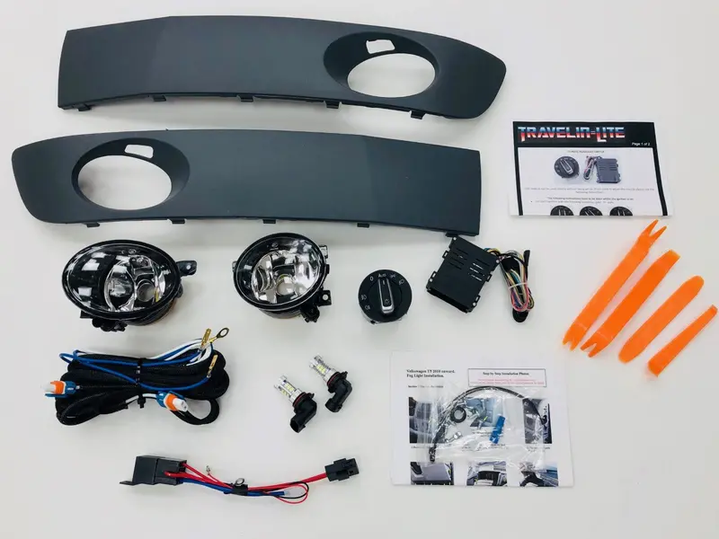 T5 Transporter Led Fog Light Kit & Auto Switch / Module 2010 - 2015 2