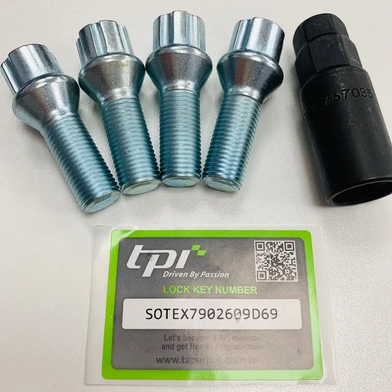 T5 Transporter Tpi Locking Wheel Nuts M14 X 1.50 32Mm Great Quality 2