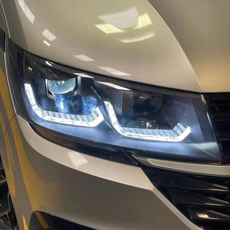 T6.1 Led Drl Headlights Black Edition With Led 6000K Dipped / Full Beam Bulbs 2