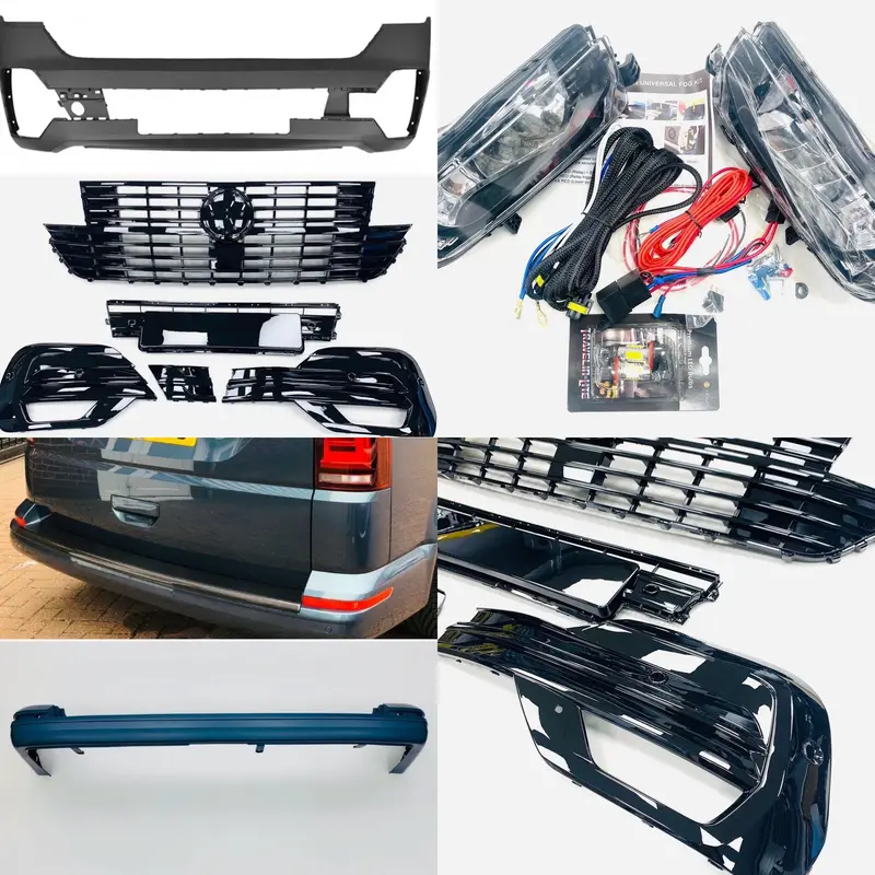 T6.1 Startline To Highline Bumper Upgrade Kit (Tailgate) + Led Fog Kit 1