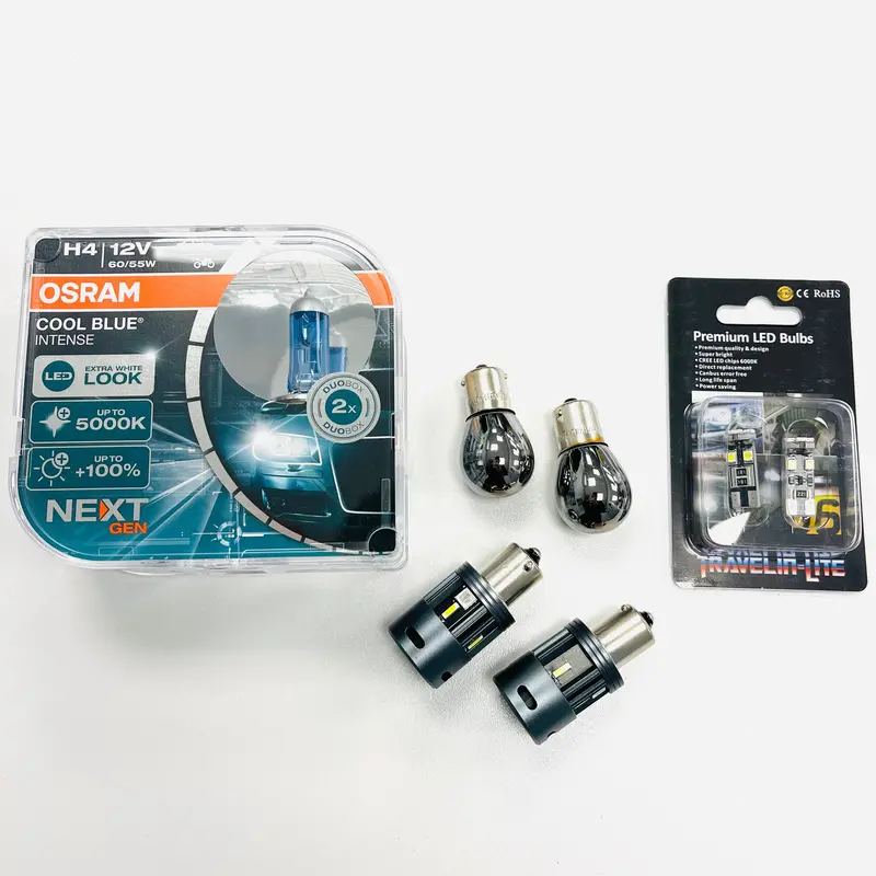 T6 Facelift Headlight Bulbs Upgrade Kit (2015 Onwards) Osram Blue Intense 1