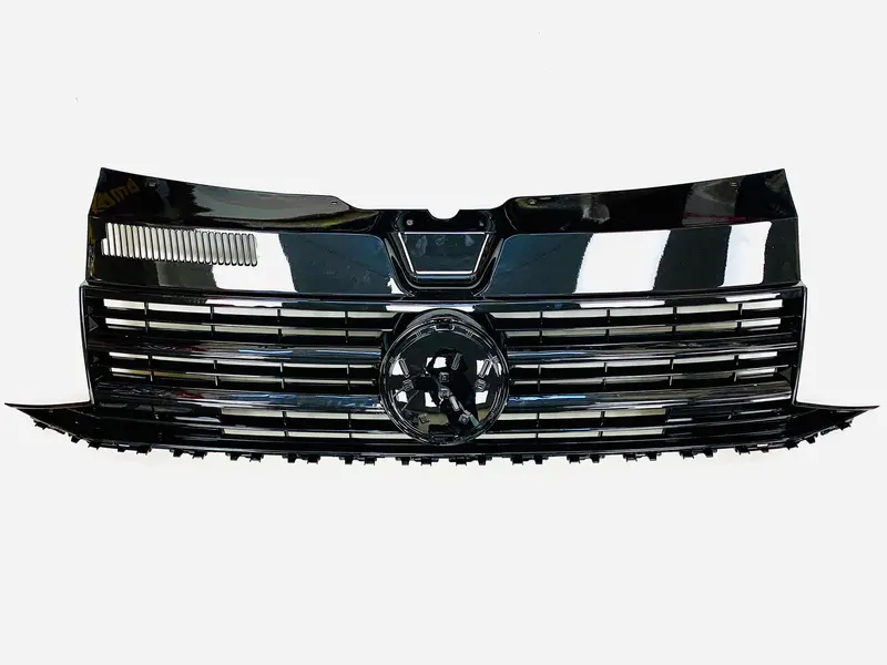 T6 Front Grille Gloss Black & Badge 2016-2019 1