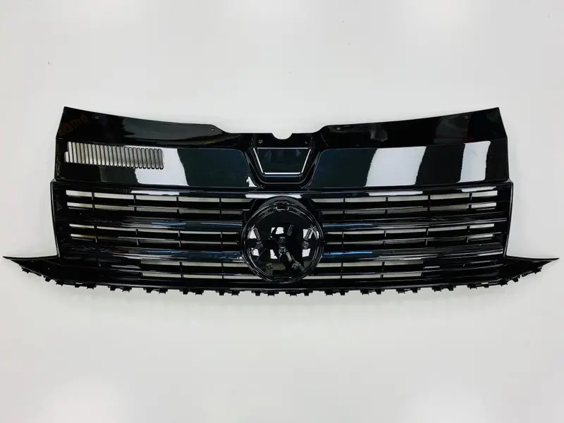 T6 Gloss Black Grille & Badge, Lower Grille 3Pcs Drl, Splitter Styling Kit 2