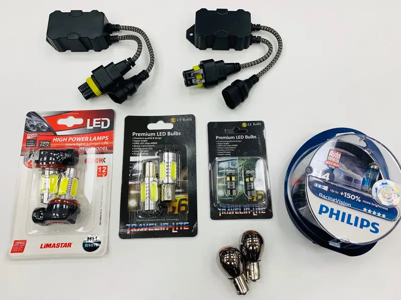 T6 Headlight & Led Fog Bulb Upgrade Kit (Philips Racing Vision) 1