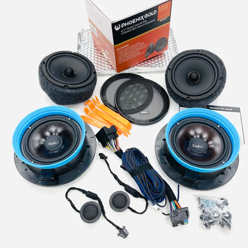 T6 Jbl Plug And Play Speaker Kit With Jbl Plug And Play Rear Speaker Kit & Custom Pods 1