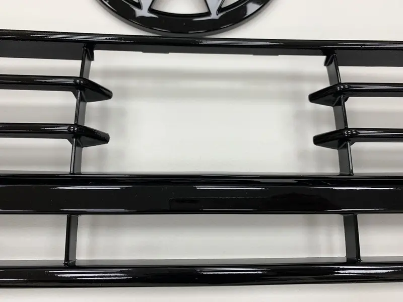 T6 Sportline Lower Spoiler Grille Radar Lower Grilles Gloss Black Transporter 2