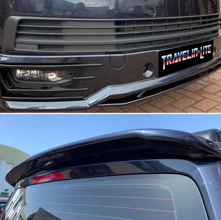 T6 Sportline Lower Spoiler & Tailgate Spoiler 1