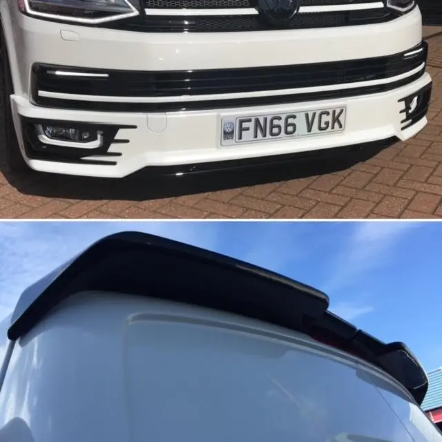 T6 Sportline Lower Spoiler & Twin Rear Spoiler 1