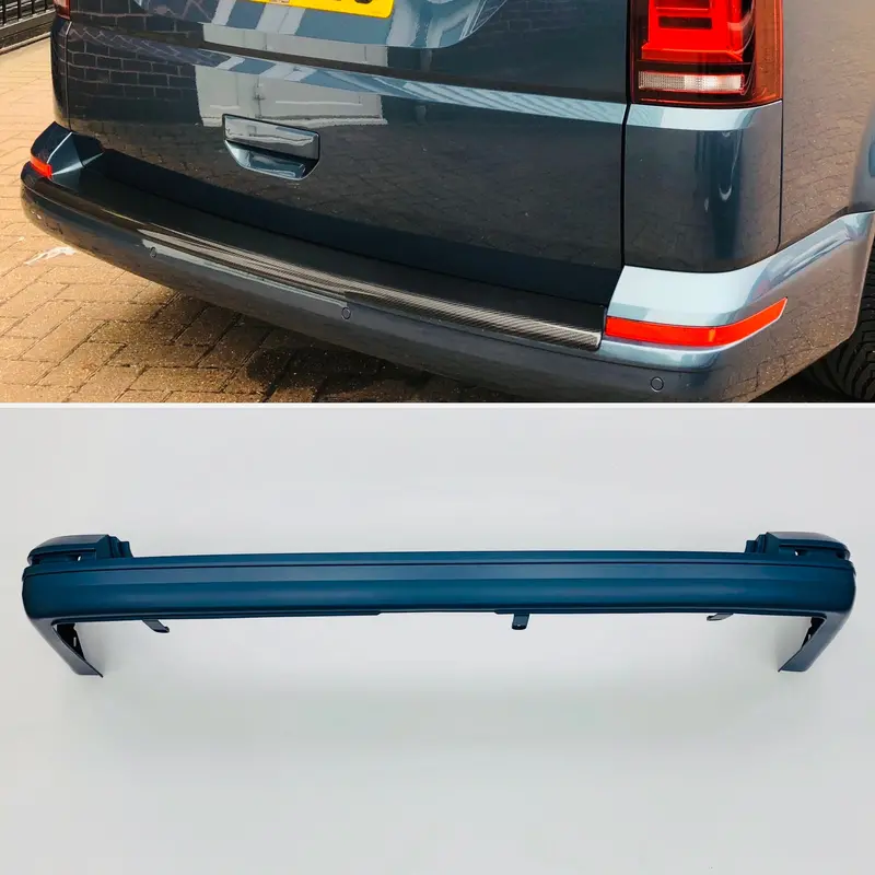 T6 & T6.1 Tailgate Rear Bumper Primed Premium Quality Transporter 16 Onwards 1